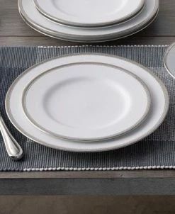 Noritake Whiteridge Platinum Set Of 4 Dinner Plates, 10-1/2 -Noritake Shop 22934564 fpx