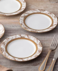 Noritake Charlotta Gold Set Of 4 Holiday Harvest Appetizer Plates, 6-1/4 14 Noritake Charlotta Gold Set Of 4 Holiday Harvest Appetizer Plates, 6-1/4 -Noritake Shop 22935833 fpx