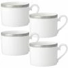 Noritake Whiteridge Platinum Set Of 4 Cups, 8-1/2 Oz. 1 Noritake Whiteridge Platinum Set Of 4 Cups, 8-1/2 Oz. -Noritake Shop 22935853 fpx
