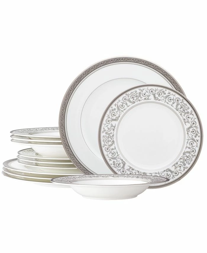 Noritake Summit 12 Piece Set, Service For 4 3 Noritake Summit 12 Piece Set, Service For 4