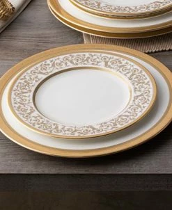Noritake Summit Gold Set Of 4 Salad Plates, Service For 4 -Noritake Shop 23138446 fpx