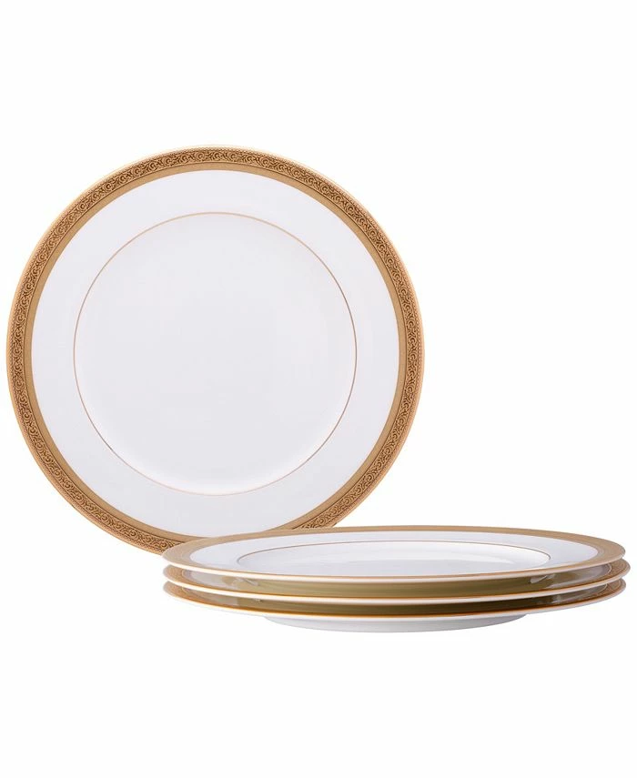 Noritake Summit Gold Set Of 4 Dinner Plates, Service For 4 3 Noritake Summit Gold Set Of 4 Dinner Plates, Service For 4