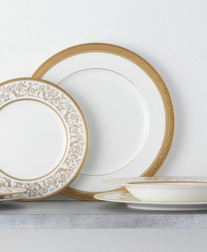 Noritake Summit Gold Set Of 4 Dinner Plates, Service For 4 6 Noritake Summit Gold Set Of 4 Dinner Plates, Service For 4 - Image 4