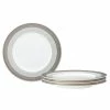 Noritake Summit Platinum Set Of 4 Bread Butter And Appetizer Plates, Service For 4 -Noritake Shop 23138475 fpx