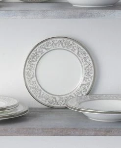 Noritake Summit Platinum Set Of 4 Salad Plates, Service For 4 -Noritake Shop 23138481 fpx