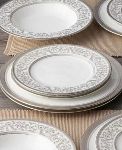 Noritake Summit Platinum Set Of 4 Salad Plates, Service For 4 -Noritake Shop 23138483 fpx