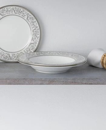 Noritake Summit Platinum Set Of 4 Soup Bowls, Service For 4 9 Noritake Summit Platinum Set Of 4 Soup Bowls, Service For 4 - Image 7
