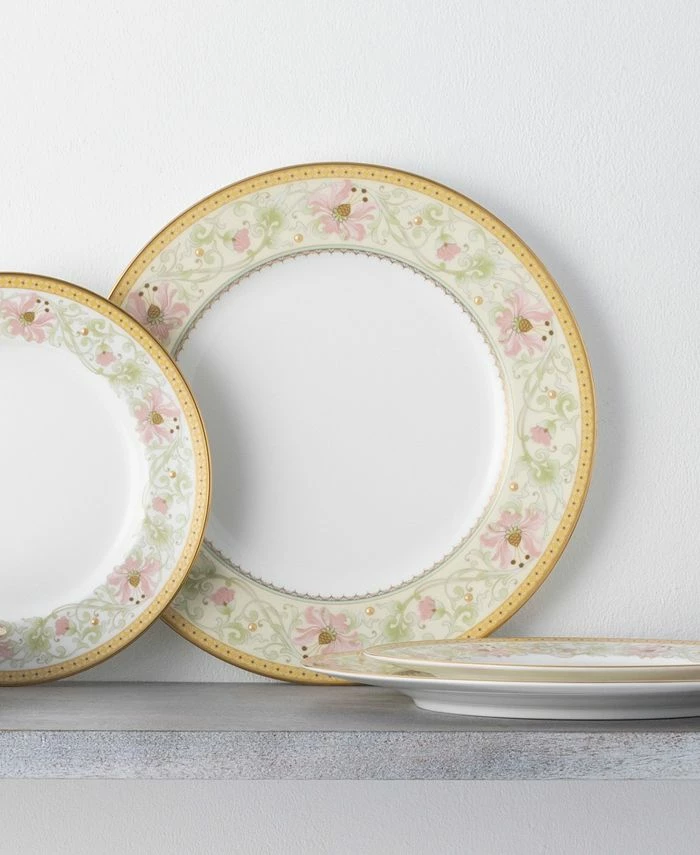 Noritake Blooming Splendor Set Of 4 Dinner Plates, Service For 4 6 Noritake Blooming Splendor Set Of 4 Dinner Plates, Service For 4 - Image 4