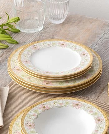 Noritake Blooming Splendor Set Of 4 Dinner Plates, Service For 4 8 Noritake Blooming Splendor Set Of 4 Dinner Plates, Service For 4 - Image 6