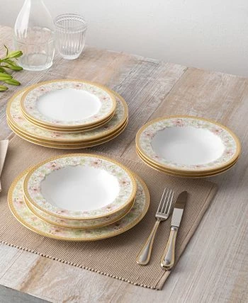 Noritake Blooming Splendor Set Of 4 Dinner Plates, Service For 4 9 Noritake Blooming Splendor Set Of 4 Dinner Plates, Service For 4 - Image 7