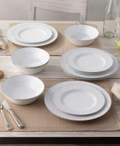 Noritake Glacier Platinum 12 Piece Set, Service For 4 -Noritake Shop 23138567 fpx