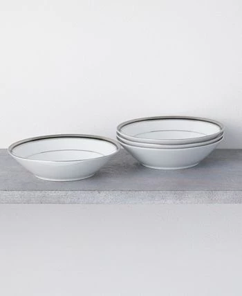 Noritake Austin Platinum Set Of 4 Soup Bowls, Service For 4 4 Noritake Austin Platinum Set Of 4 Soup Bowls, Service For 4 - Image 2
