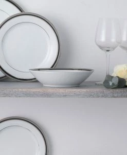 Noritake Austin Platinum Set Of 4 Soup Bowls, Service For 4 14 Noritake Austin Platinum Set Of 4 Soup Bowls, Service For 4 -Noritake Shop 23138609 fpx