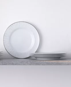 Noritake Glacier Platinum Set Of 4 Salad Plates, Service For 4 -Noritake Shop 23138634 fpx