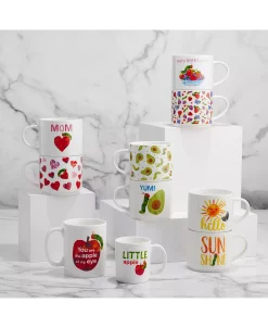 Godinger World Of Eric Carle Avocado 16 Oz Stackable Mugs Set, 2 Piece -Noritake Shop 23443138 fpx