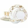 Noritake Raptures Gold 12 Piece Set, Service For 4 -Noritake Shop 23524760 fpx