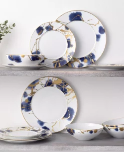 Noritake Jubilant Days Gold 12 Piece Set, Service For 4 -Noritake Shop 23524778 fpx