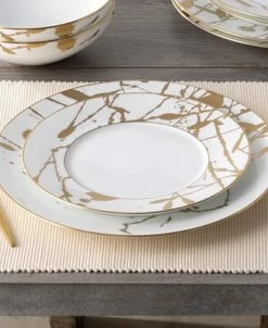 Noritake Raptures Gold Set Of 4 Salad Plates, Service For 4 -Noritake Shop 23524789 fpx