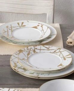 Noritake Raptures Gold Set Of 4 Salad Plates, Service For 4 -Noritake Shop 23524790 fpx