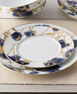 Noritake Jubilant Days Gold Set Of 4 Salad Plate, Service For 4 -Noritake Shop 23524835 fpx