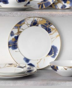 Noritake Jubilant Days Gold Set Of 4 Dinner Plates, Service For 4 -Noritake Shop 23524847 fpx