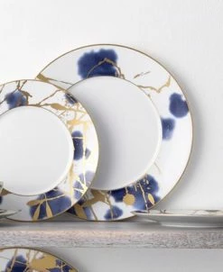 Noritake Jubilant Days Gold Set Of 4 Dinner Plates, Service For 4 -Noritake Shop 23524848 fpx