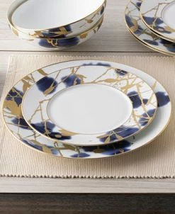 Noritake Jubilant Days Gold Set Of 4 Dinner Plates, Service For 4 -Noritake Shop 23524850 fpx