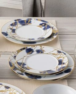 Noritake Jubilant Days Gold Set Of 4 Dinner Plates, Service For 4 -Noritake Shop 23524854 fpx