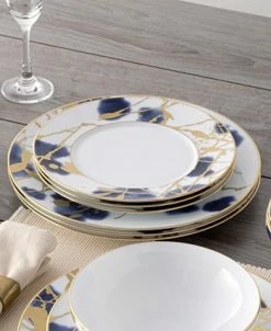Noritake Jubilant Days Gold Set Of 4 Dinner Plates, Service For 4 -Noritake Shop 23524857 fpx