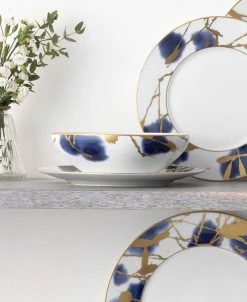 Noritake Jubilant Days Gold Set Of 4 Soup And Cereal Bowl, Service For 4 -Noritake Shop 23524871 fpx