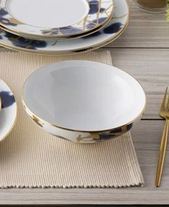 Noritake Jubilant Days Gold Set Of 4 Soup And Cereal Bowl, Service For 4 -Noritake Shop 23524874 fpx