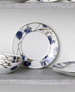 Noritake Jubilant Days Platinum Set Of 4 Salad Plate, Service For 4 -Noritake Shop 23524931 fpx