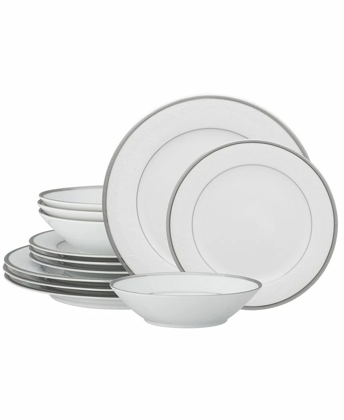 Noritake Regina 12 Piece Set, Service For 4 3 Noritake Regina 12 Piece Set, Service For 4