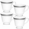 Noritake Crestwood Platinum Set Of 4 Cups, Service For 4 -Noritake Shop 23547893 fpx
