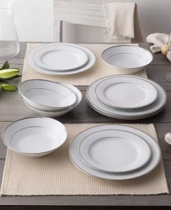 Noritake Regina Platinum Set Of 4 Dinner Plates, Service For 4 -Noritake Shop 23547959 fpx