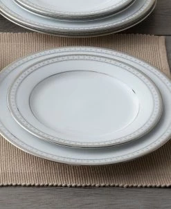Noritake Rochester Platinum Set Of 4 Salad Plates, Service For 4 -Noritake Shop 23548041 fpx