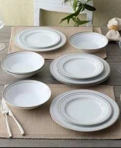 Noritake Rochester Platinum Set Of 4 Salad Plates, Service For 4 -Noritake Shop 23548044 fpx