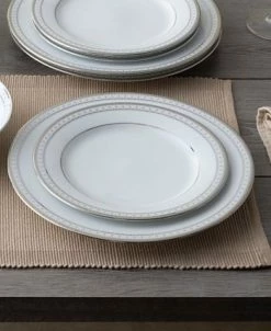 Noritake Rochester Platinum Set Of 4 Dinner Plates, Service For 4 -Noritake Shop 23548053 fpx