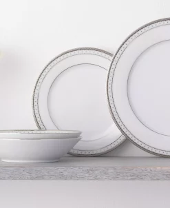 Noritake Rochester Platinum Set Of 4 Salad Plates, Service For 4 -Noritake Shop 23548054 fpx