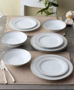Noritake Rochester Platinum Set Of 4 Dinner Plates, Service For 4 -Noritake Shop 23548059 fpx