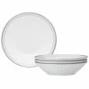 Noritake Rochester Platinum Set Of 4 Soup Bowls, Service For 4 -Noritake Shop 23548060 fpx