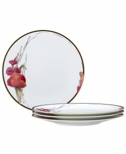 Noritake Alluring Fields Set Of 4 Dinner Plates, Service For 4
