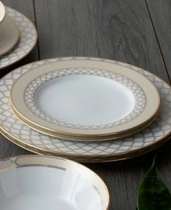 Noritake Eternal Palace Gold Set Of 4 Salad Plates, 8-1/4 -Noritake Shop 24055262 fpx