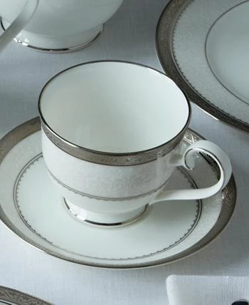 Noritake Odessa Platinum Set Of 4 Cups, Service For 4 4 Noritake Odessa Platinum Set Of 4 Cups, Service For 4 - Image 2