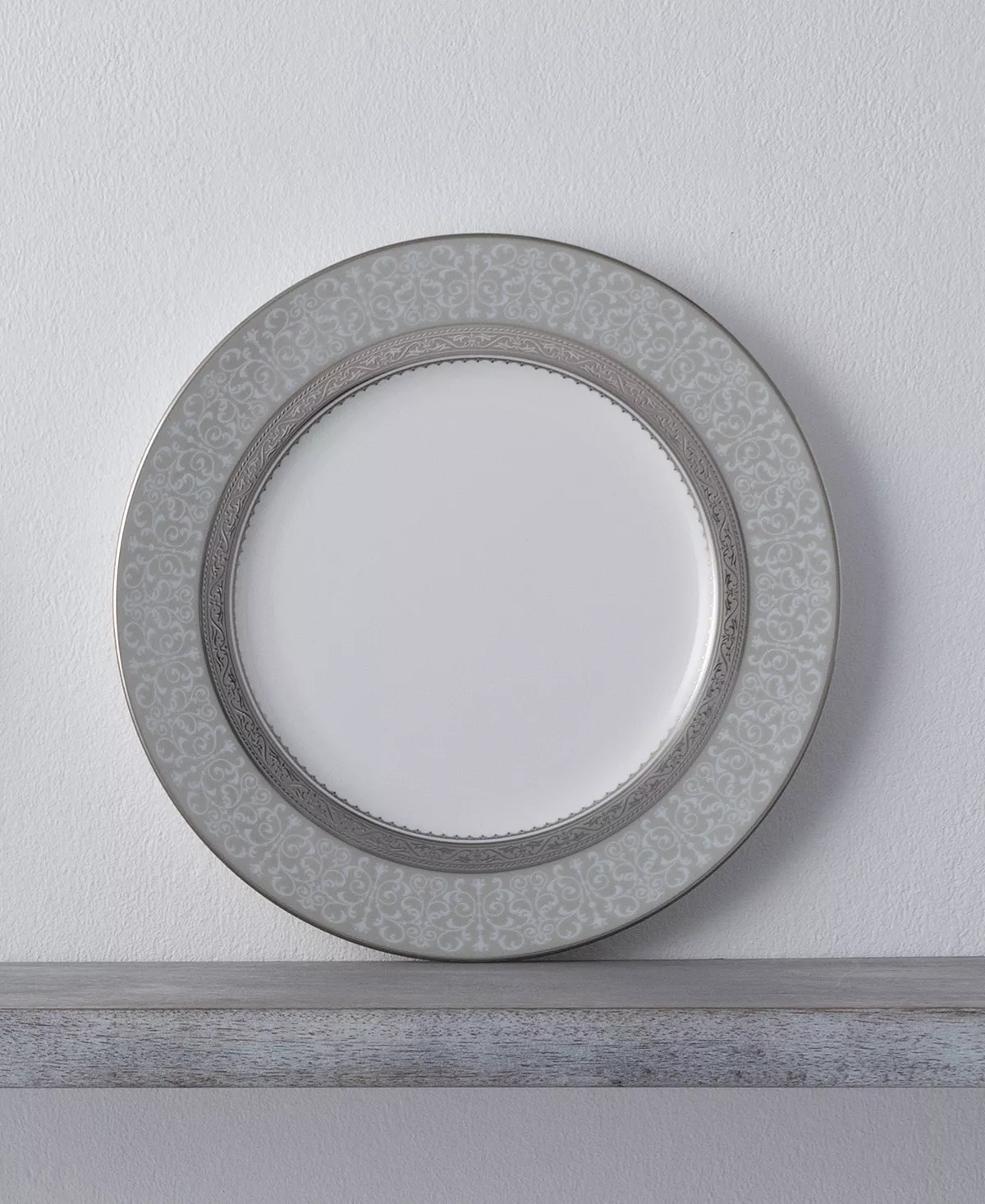 Noritake Odessa Platinum Set Of 4 Accent Plates, Service For 4 5 Noritake Odessa Platinum Set Of 4 Accent Plates, Service For 4 - Image 3