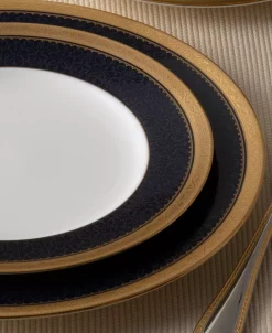 Noritake Odessa Cobalt Gold Set Of 4 Salad Plates, Service For 4 -Noritake Shop 24055433 fpx