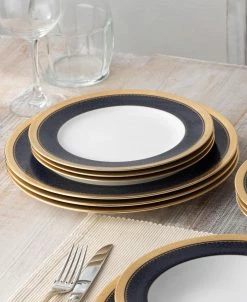 Noritake Odessa Cobalt Gold Set Of 4 Dinner Plates, Service For 4 -Noritake Shop 24055436 fpx