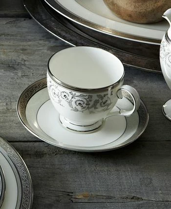 Noritake Summit Platinum Set Of 4 Cups, Service For 4 4 Noritake Summit Platinum Set Of 4 Cups, Service For 4 - Image 2
