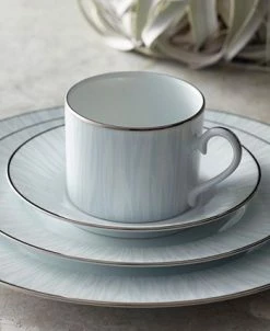 Noritake Glacier Platinum Set Of 4 Saucers, Service For 4 13 Noritake Glacier Platinum Set Of 4 Saucers, Service For 4 -Noritake Shop 24055561 fpx