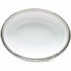 Noritake Dinnerware, Crestwood Platinum Oval Vegetable Dish -Noritake Shop 274322 fpx